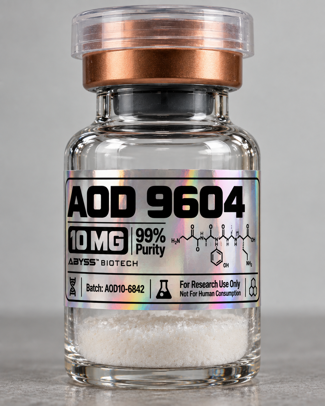 AOD-9604 10 mg – Research Peptide