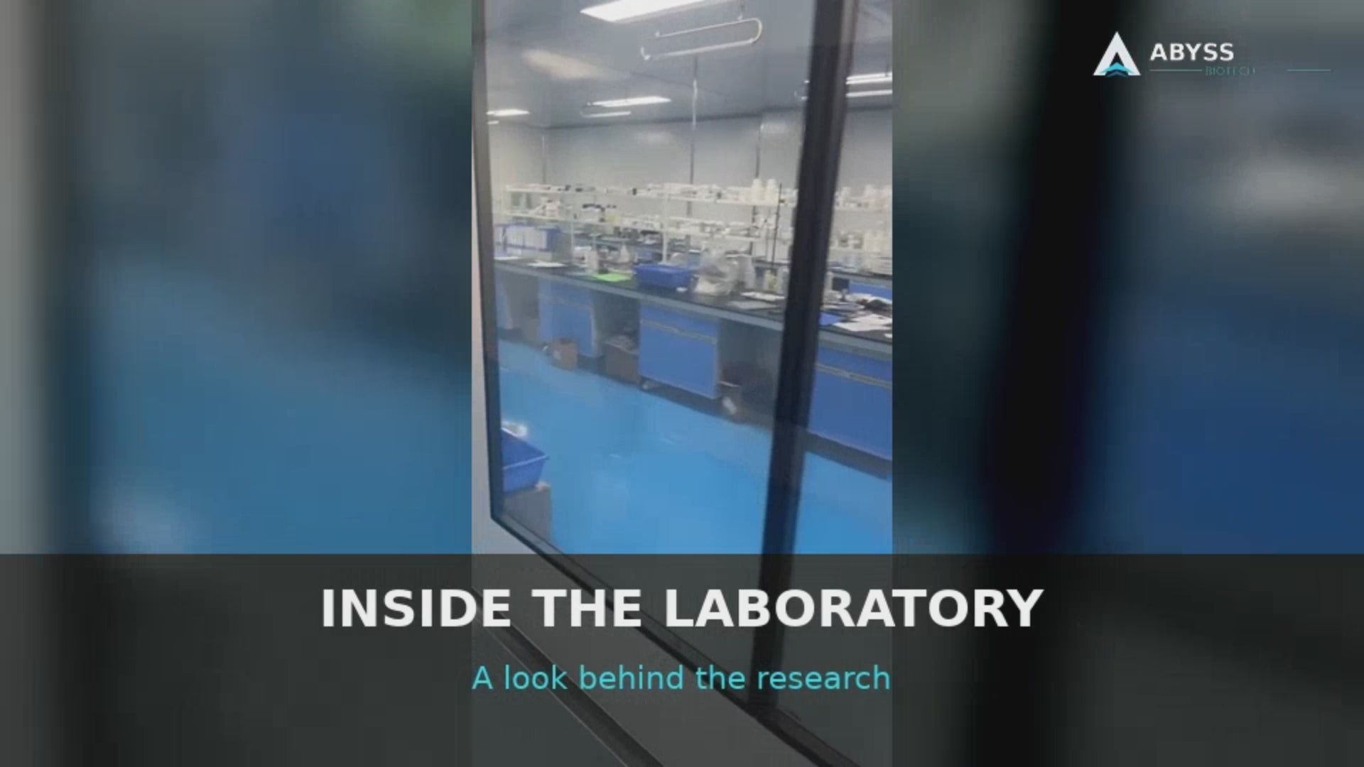 Load video: Abyss Biotech laboratory facilities and research equipment